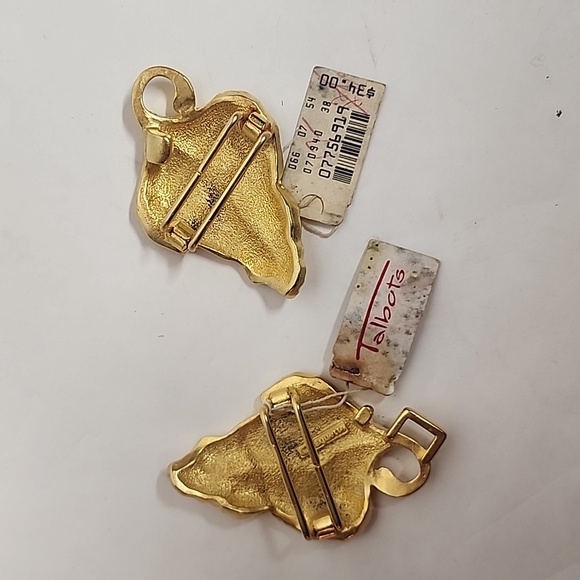 Talbots Vintage Paquette Gold Leaf Estate Sale Find - Picture 5 of 12